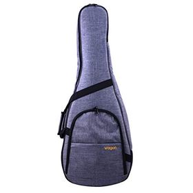 Wagon Case 03 Serisi Gri Akustik Gitar Taşıma Çantası