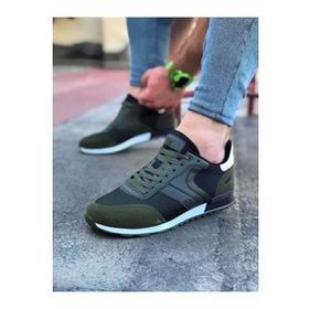 Wagoon WG014 Haki Erkek Spor Ayakkabı