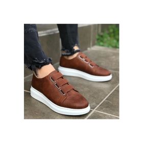 Wagoon Wg026 3 Bant Tabanı Kalın Taban Casual Erkek Ayakkabı