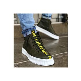 Wagoon WG03 No Limits Bağcıklı Kömür Kırmızı Şerit Casual Erkek Ayakkabı
