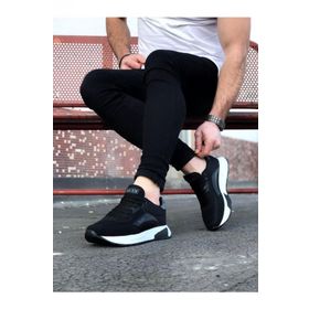 Wagoon WG204 Siyah Siyah Erkek Spor Ayakkabı