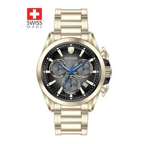 Wainer WA.16100-D Altın Erkek Kol Saati