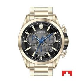 Wainer WA.16100-D Altın Erkek Kol Saati