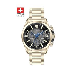 Wainer WA.16100-D Altın Erkek Kol Saati