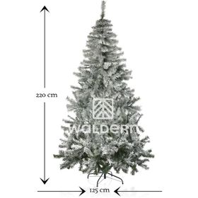 Waldern Ultra Premium Lüx 220 cm Karlı Yılbaşı Çam Ağacı