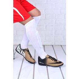 Walked 401 Hg Siyah Altın Halısaha Erkek Çocuk Spor Ayakkabı