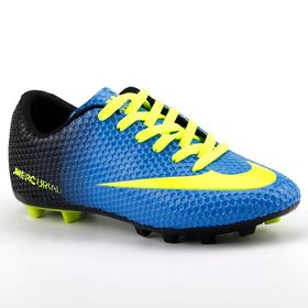 Walked Erkek Çocuk Mavi Krampon Çim Futbol Ayakkabı