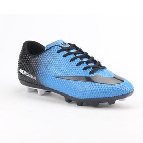 Walked Erkek Çocuk Mavi Krampon Çim Futbol Ayakkabı
