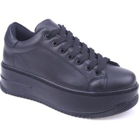 Walkenzo 2596 Siyah Kadın Sneaker Ayakkabı