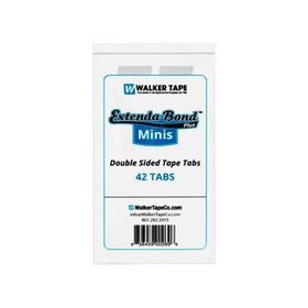 Walker Tape Extenda Bond Plus Mini's Delikli 3/4 x 1 1/2 inç 2x1.25 cm Protez Saç Bandı