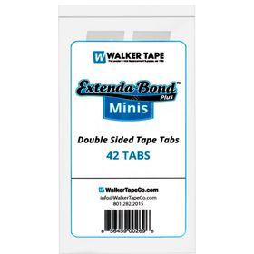 Walker Tape Extenda Bond Plus Mini's Delikli 3/4 x 1 1/2 inç 2x1.25 cm Protez Saç Bandı