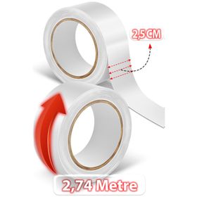 Walker Tape German Brown Roll Tape Rulo 3 Yds 2.74 m Protez Saç Bandı