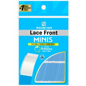 Walker Tape Lace Front Mini's Oval 3/4 3 1.90x7.62 cm 72 Adet Protez Saç Bandı
