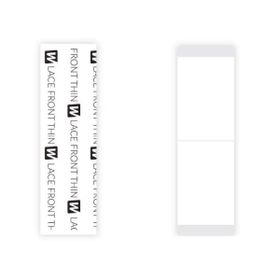 Walker Tape Lace Front Thin Düz 1x3 inç 2.5x7.5 cm 36 Adet Protez Saç Bandı
