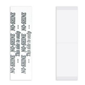 Walker Tape No Shine Düz Parlama Yapmaz 1x3" 2.5x7.5 cm 36 Adet Protez Saç Bandı