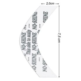 Walker Tape No Shine Oval Parlama Yapmaz A" 2.0x7.5 cm 36 Adet Protez Saç Bandı