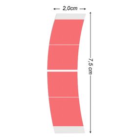 Walker Tape Sensi Ttak Mini's Oval 2.0x7.5 cm 72 Adet Protez Saç Bandı
