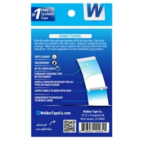 Walker Tape Ultra Hold Mini's 3/4 3 1.90x7.62 cm Protez Saç Bandı