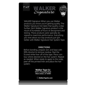 Walker Tape Walker Signature Tape Düz 1x3'' 2.5x7.5 cm 36 Adet Protez Saç Bandı