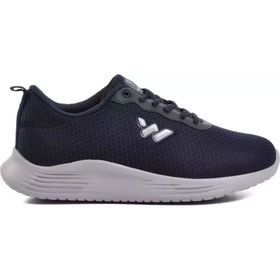 Walkway Aldan Lacivert Buz Fileli Erkek Spor Ayakkabı