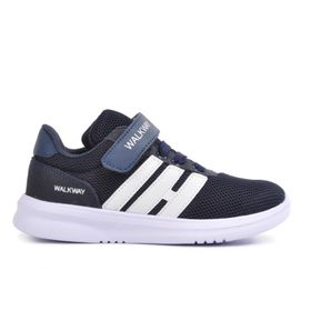 Walkway Daffy Lacivert Beyaz Unisex Çocuk Spor Ayakkabı