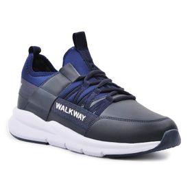 Walkway Daffy Lacivert Beyaz Unisex Çocuk Spor Ayakkabı