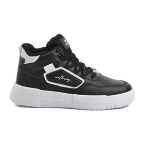 Walkway Nefertiti Siyah Beyaz Hi Unisex Sneaker