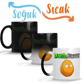 Wall Nut Plants ve Zombies Sihirli Porselen Kupa