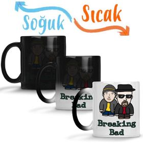 Walter White E Jesse Pinkman Breaking Bad Sihirli Porselen Kupa