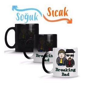 Walter White E Jesse Pinkman Breaking Bad Sihirli Porselen Kupa
