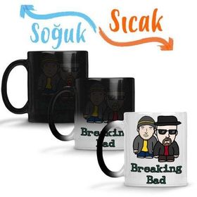 Walter White E Jesse Pinkman Breaking Bad Sihirli Porselen Kupa