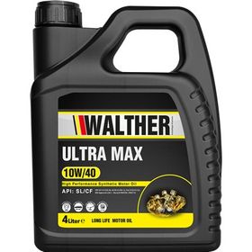 Walther Ultra Max 4 Litre 10w/40 Motor Yağı