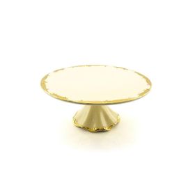 Wanelli 16103-13G Golden Rey 36 cm Ayaklı Pasta Tabak