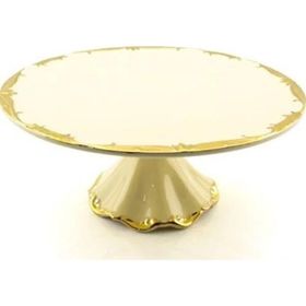 Wanelli 16103-13G Golden Rey 36 cm Ayaklı Pasta Tabak