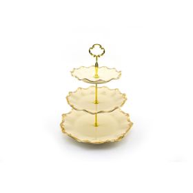 Wanelli 17674-13G Golden Rey 32 cm 3 Katlı Kurabiyelik