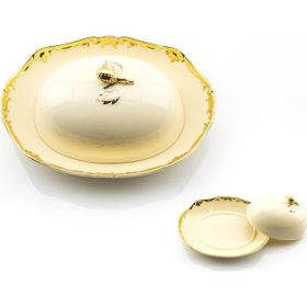 Wanelli 17882-G Golden Rey 20 cm Kapaklı Tabak