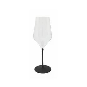 Wanelli WN1173 6'lı 520 ml Ballet Siyah Ayklı Büyük Su Bardak