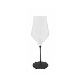 Wanelli WN1173 6'lı 520 ml Ballet Siyah Ayklı Büyük Su Bardak