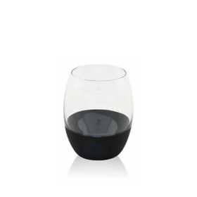 Wanelli WN1177 6'lı 350 ml Ballet Siyah Su Bardak
