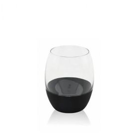 Wanelli WN1177 6'lı 350 ml Ballet Siyah Su Bardak