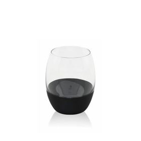 Wanelli WN1177 6'lı 350 ml Ballet Siyah Su Bardak