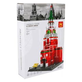 Wange 5219 The Spasskaya Tower Of Moscow Kremlin Russia 1047 Parça Lego