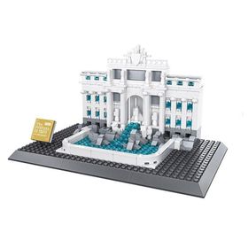 Wange 667 Parça Fontana Di Trevi Roma Lego