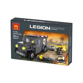 Wange Lego 160 Parça Savaş İlk Yardım Ekibi