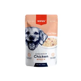 Wanpy 100 gr 12 Adet Pouch Tavuklu Yaş Köpek Maması