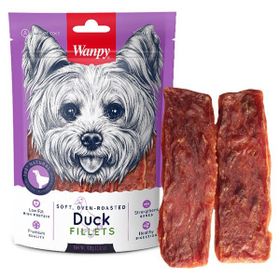 Wanpy 100 gr Gerçek Ördek Fileto Köpek Ödül Maması