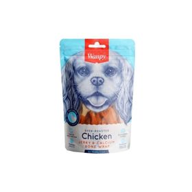 Wanpy 100 gr Tavuklu Kalsiyum Kemikli Köpek Ödülü