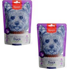 Wanpy 2x100 gr Oven Roasted Gerçek Ördek Fileto Yumuşak Köpek Ödülü