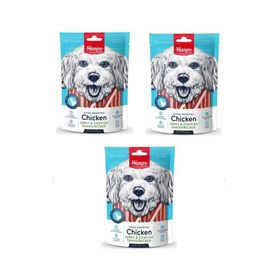 Wanpy 3x100 gr Oven Roasted Doğal Tavuklu ve Morina Balıklı Sandviç Köpek Ödülü