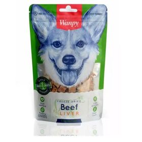 Wanpy 40 gr Kurutulmuş Dana Ciğeri Köpek Ödül Maması